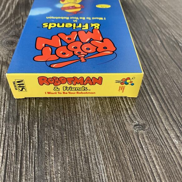 Vintage Robotman & Friends I Want To Be Your Robotman VHS 1986 Animated Kids - Picture 4 of 8